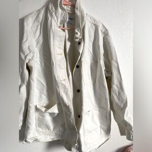 Old navy white trench coat (women’sh